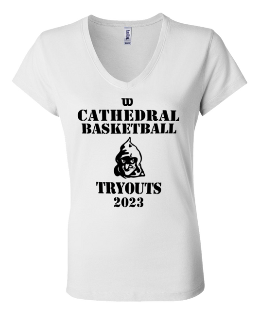 Cathedral Basketball Yearly Tryouts Women's Tee
