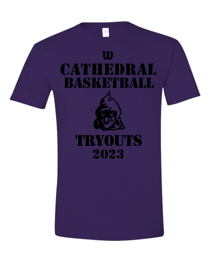 Cathedral Basketball Tryouts Tee
