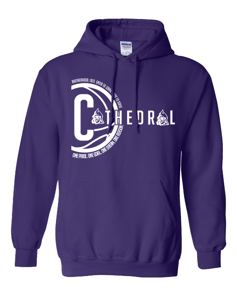Cathedral Motto Hoodie