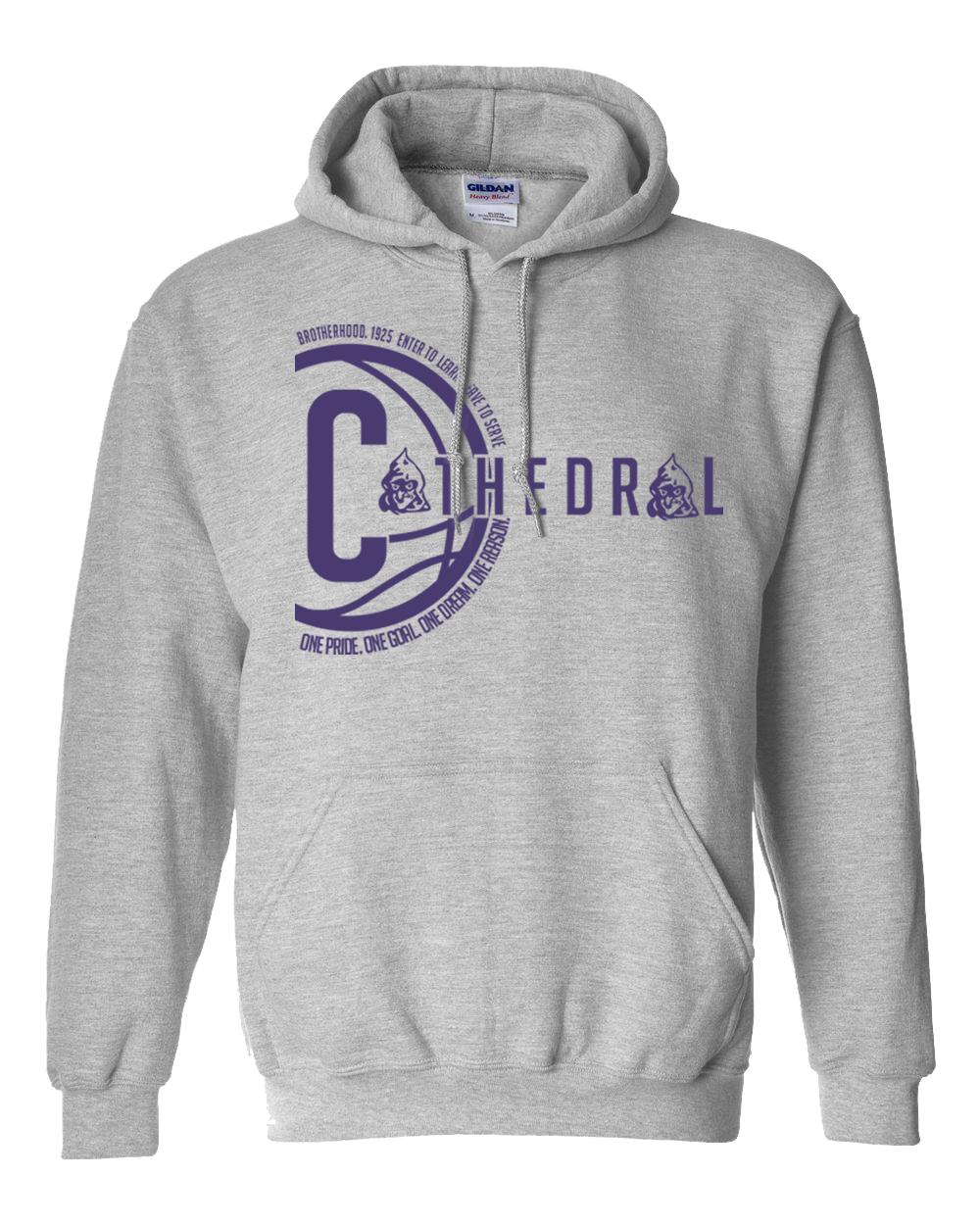 Cathedral Motto Hoodie