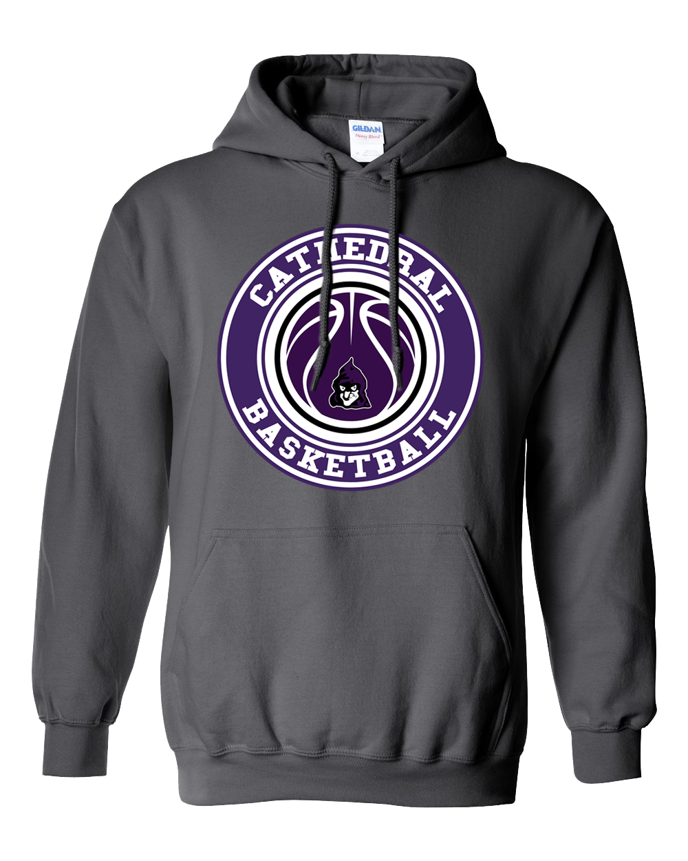 Cathedral Basketball Logo Hoodie