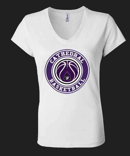 Cathedral Basketball Logo Women's Tee