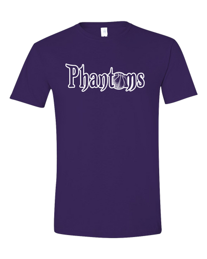 Phantom Basketball Word Logo Tee