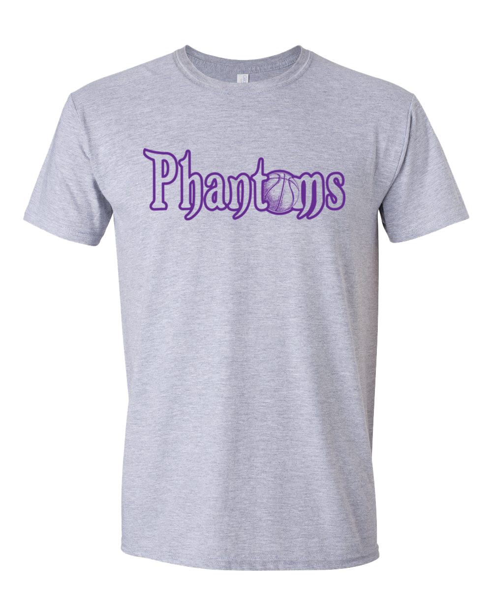 Phantom Basketball Word Logo Tee