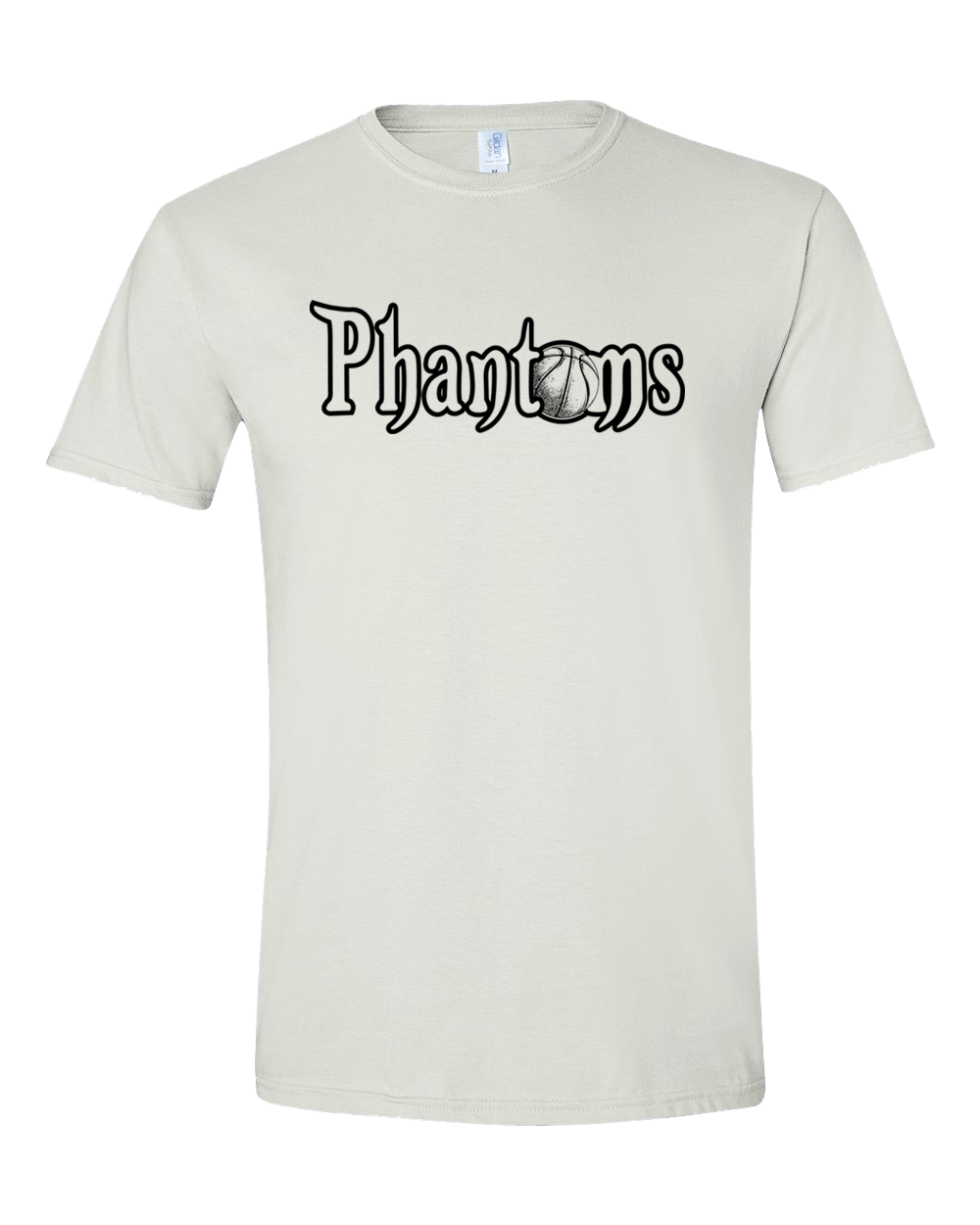 Phantom Basketball Word Logo Tee