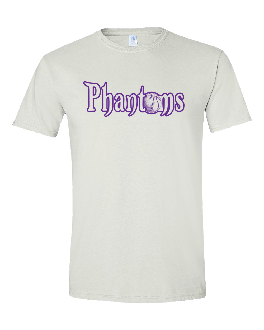 Phantom Basketball Word Logo Tee