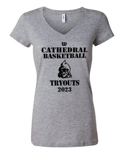 Cathedral Basketball Yearly Tryouts Women's Tee