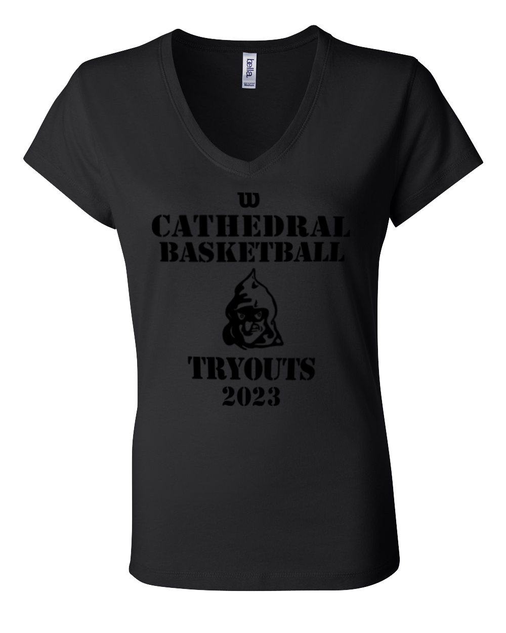 Cathedral Basketball Yearly Tryouts Women's Tee