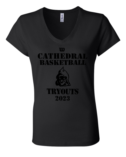 Cathedral Basketball Yearly Tryouts Women's Tee