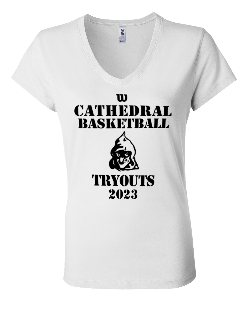 Cathedral Basketball Yearly Tryouts Women's Tee