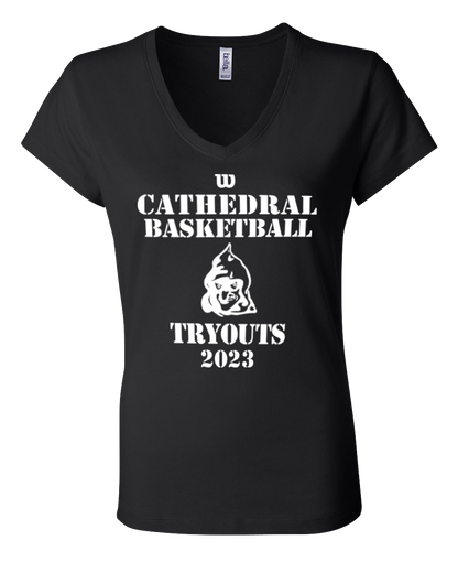 Cathedral Basketball Yearly Tryouts Women's Tee