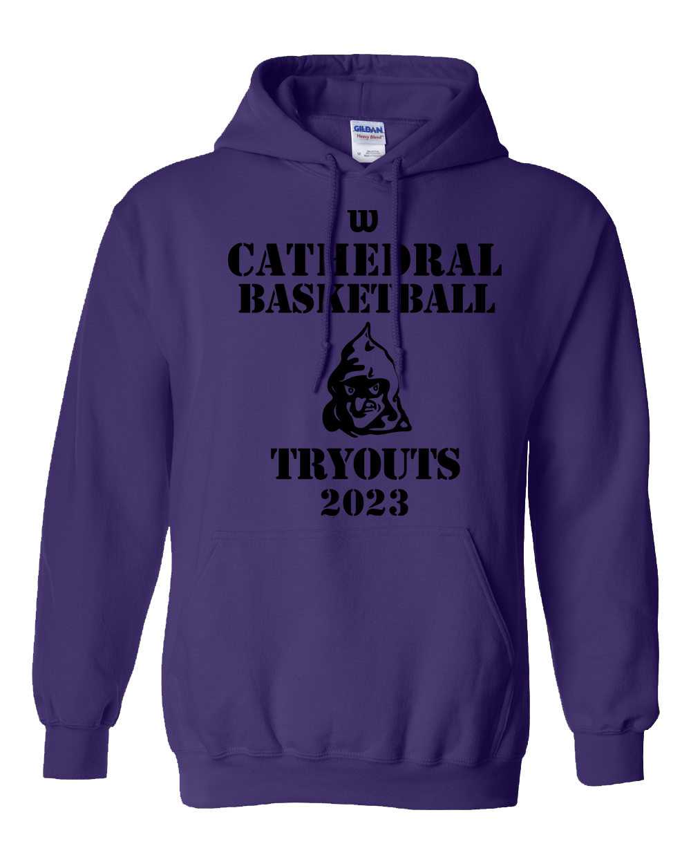 Cathedral Basketball Yearly Tryouts Hoodie