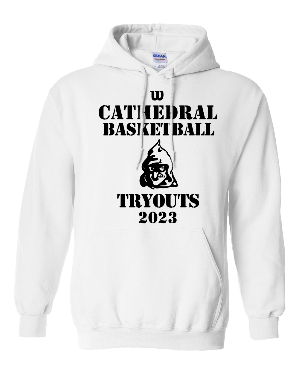 Cathedral Basketball Yearly Tryouts Hoodie