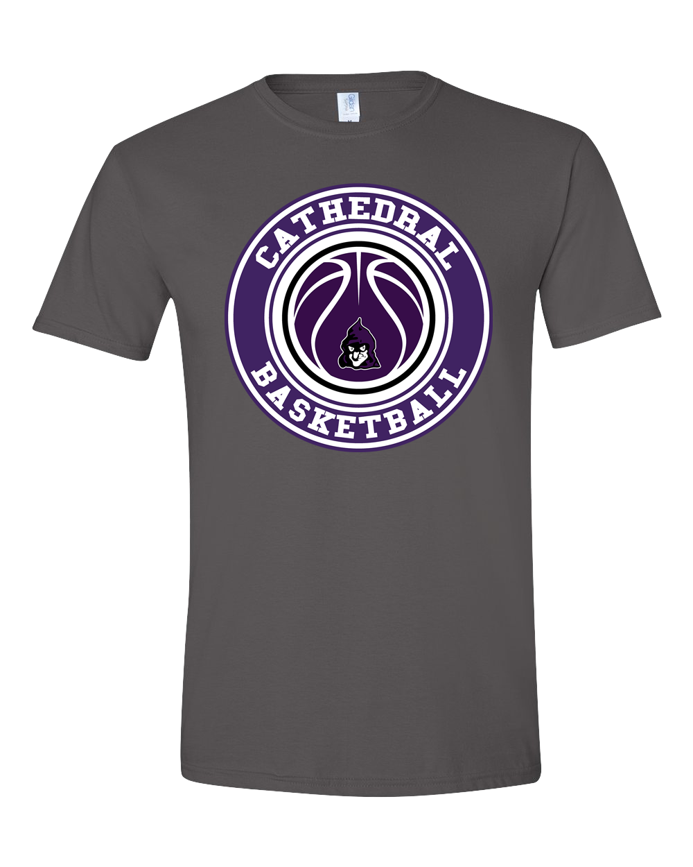 Cathedral Basketball Logo Men's Tee