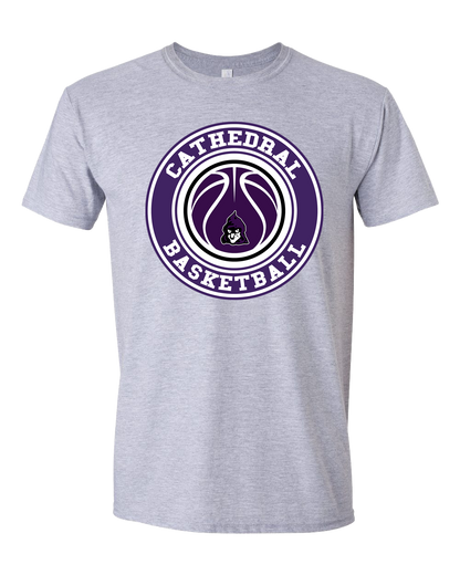 Cathedral Basketball Logo Men's Tee