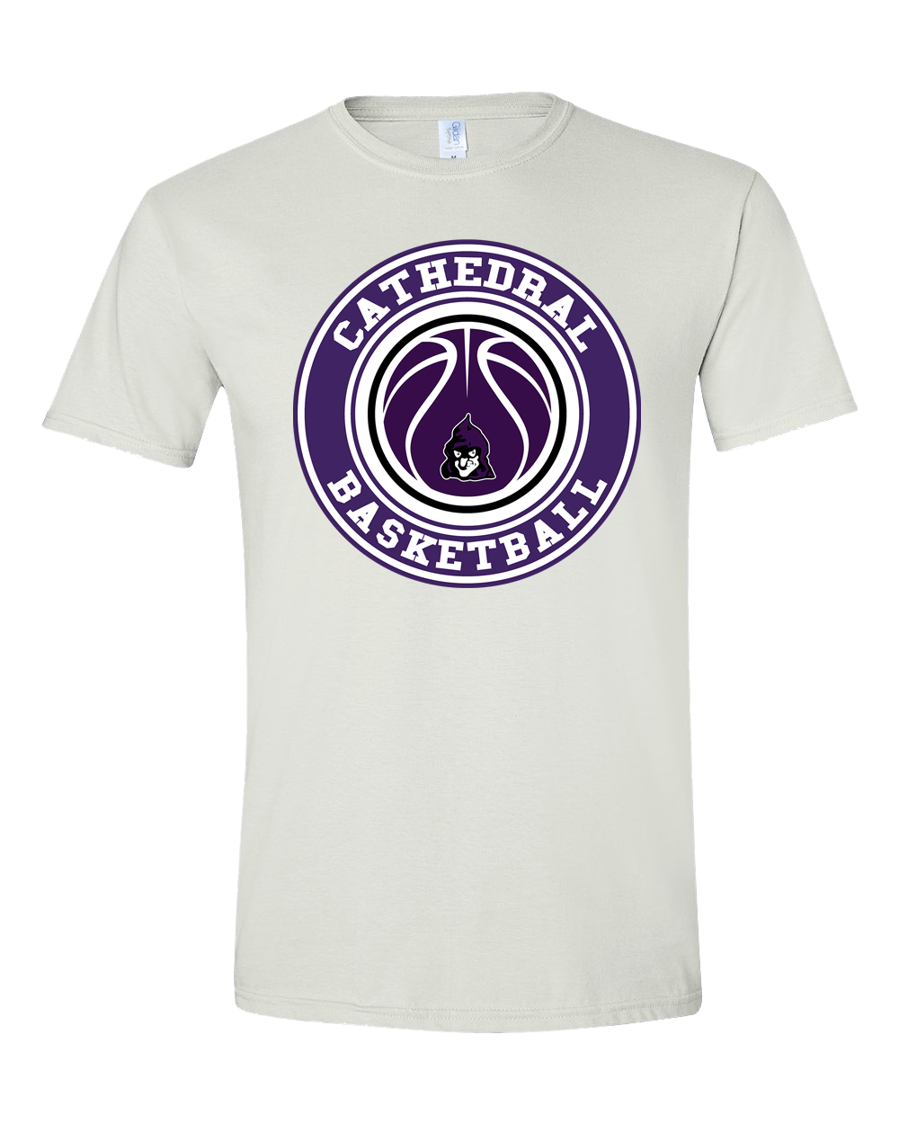 Cathedral Basketball Logo Men's Tee