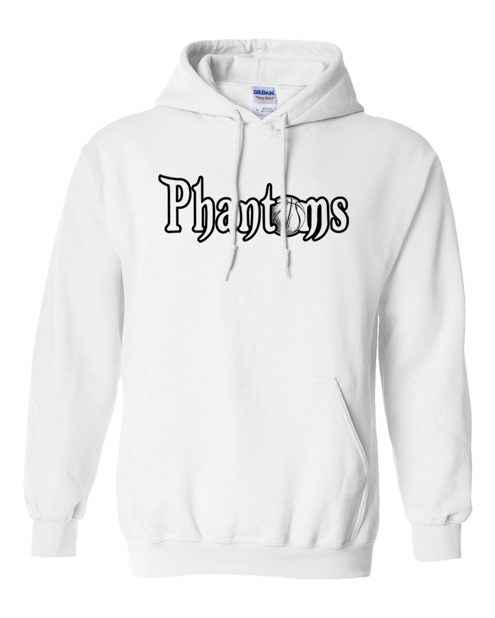 Phantom Basketball Word Logo Hoodie